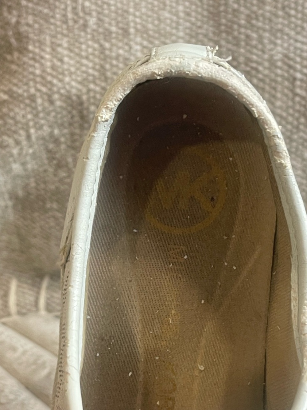 Michael Kors MK Sneakers Monogram Tan Brown Low Top Women's Size 6 - Picture 8 of 8